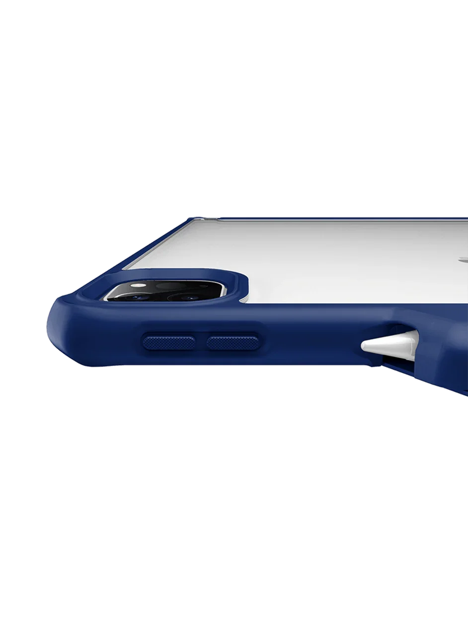 Itskins Hybrid Solid Folio Case iPad Pro 12.9 (5th & 6th Gen.) - Navy Blue - Tashqila Itskins Hybrid Solid Folio Case iPad Pro 12.9 (5th & 6th Gen.) - Navy Blue - Tashqila
